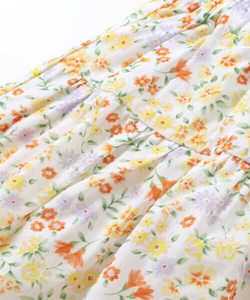 BeBe / べべ ショート・ハーフ・半端丈パンツ | 【お揃い】シャンドゥフルールプリントローンキュロットパンツ(90~150cm) | 詳細11