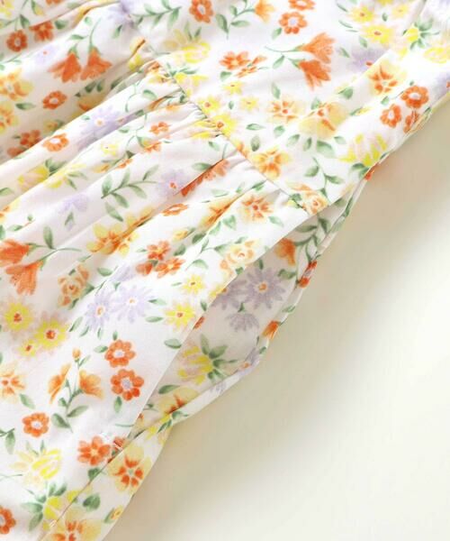 BeBe / べべ ショート・ハーフ・半端丈パンツ | 【お揃い】シャンドゥフルールプリントローンキュロットパンツ(90~150cm) | 詳細12