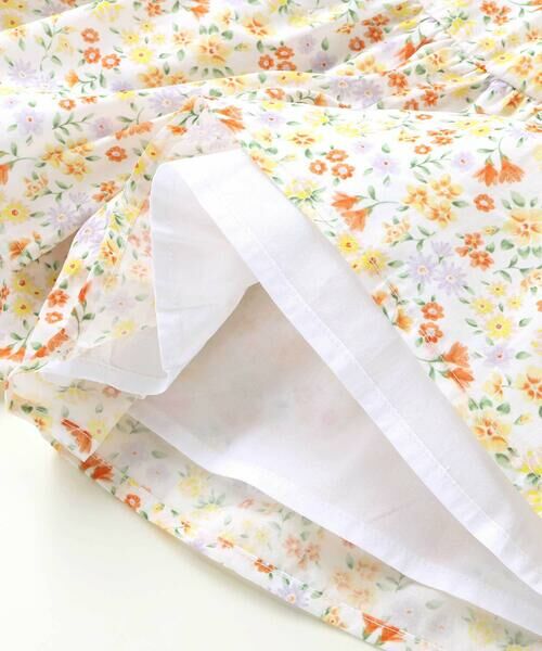 BeBe / べべ ショート・ハーフ・半端丈パンツ | 【お揃い】シャンドゥフルールプリントローンキュロットパンツ(90~150cm) | 詳細13