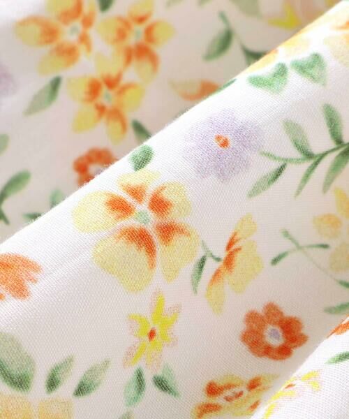 BeBe / べべ ショート・ハーフ・半端丈パンツ | 【お揃い】シャンドゥフルールプリントローンキュロットパンツ(90~150cm) | 詳細15