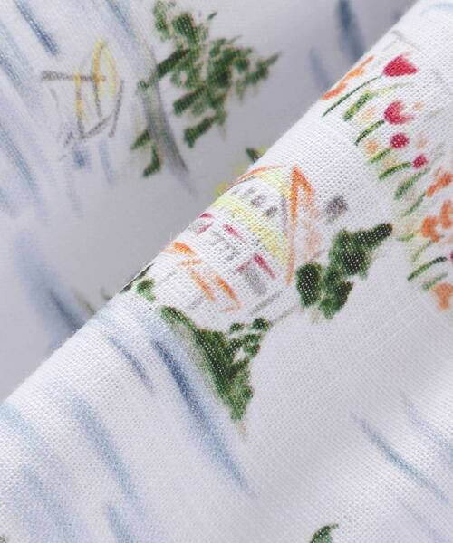 BeBe / べべ ショート・ハーフ・半端丈パンツ | 【お揃い】ブローニュプリントローンメロウフリルキュロットパンツ(90~150cm) | 詳細12