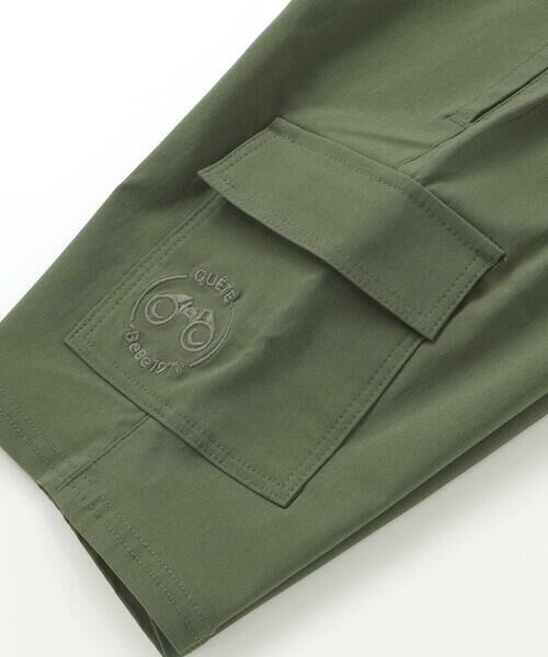 BeBe / べべ ショート・ハーフ・半端丈パンツ | ストレッチウェザーグラス刺しゅうカーゴハーフパンツ(90~160cm) | 詳細7