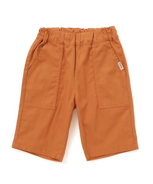 BeBe / べべ ショート・ハーフ・半端丈パンツ | ヘリンボンパッチポケットハーフパンツ(90~150cm) | 詳細4