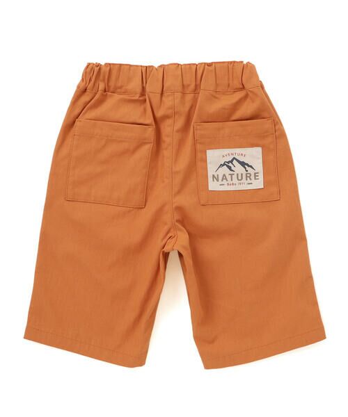 BeBe / べべ ショート・ハーフ・半端丈パンツ | ヘリンボンパッチポケットハーフパンツ(90~150cm) | 詳細5