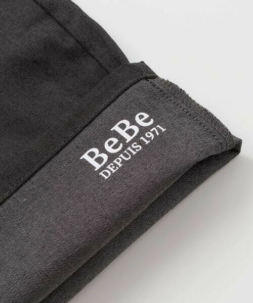BeBe / べべ デニムパンツ | カラーデニムポイントロゴハーフパンツ(90~150cm) | 詳細9