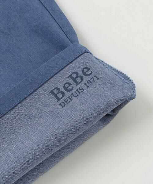 BeBe / べべ デニムパンツ | カラーデニムポイントロゴハーフパンツ(90~150cm) | 詳細16
