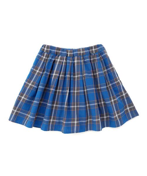 BeBe / べべ ミニ・ひざ丈スカート | 【お揃い】【神戸タータン×BeBe】チェックギャザーインナーパンツ付きスカート(90~160cm) | 詳細6