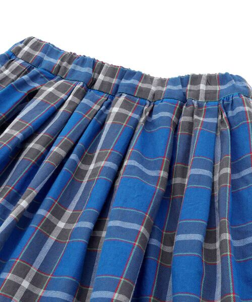 BeBe / べべ ミニ・ひざ丈スカート | 【お揃い】【神戸タータン×BeBe】チェックギャザーインナーパンツ付きスカート(90~160cm) | 詳細8