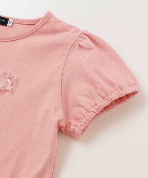 BeBe / べべ Tシャツ | 【 速乾 】フリルおさかなモチーフ天竺パフスリーブTシャツ(90~150cm) | 詳細13