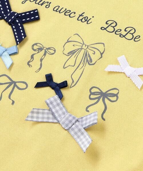 BeBe / べべ Tシャツ | リボンいっぱい半袖天竺Tシャツ(90~150cm) | 詳細8