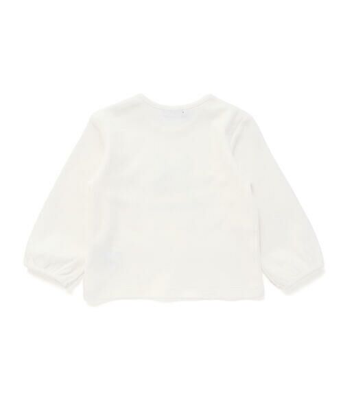 BeBe / べべ Tシャツ | Lapinプリント長袖Tシャツ+インナーパンツ付きフリルスカート 2点セット(80~100cm) | 詳細1