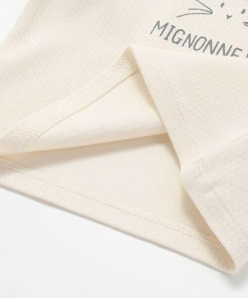 BeBe / べべ Tシャツ | Lapinプリント長袖Tシャツ+インナーパンツ付きフリルスカート 2点セット(80~100cm) | 詳細10