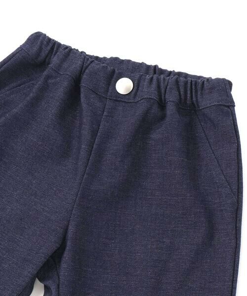 BeBe / べべ Tシャツ | Oursプリント長袖Tシャツ+ストレッチデニムジョガーパンツ 2点セット(80~100cm) | 詳細9