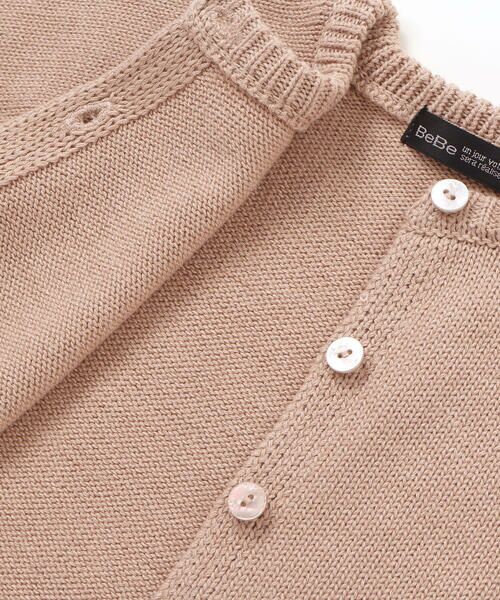 BeBe / べべ カーディガン・ボレロ | クルーネック長袖ニットカーディガン(80~100cm) | 詳細12