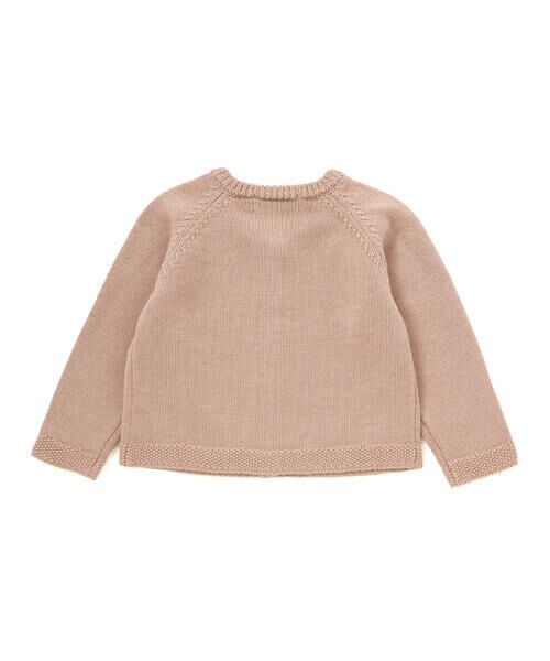 BeBe / べべ カーディガン・ボレロ | クルーネック長袖ニットカーディガン(80~100cm) | 詳細6