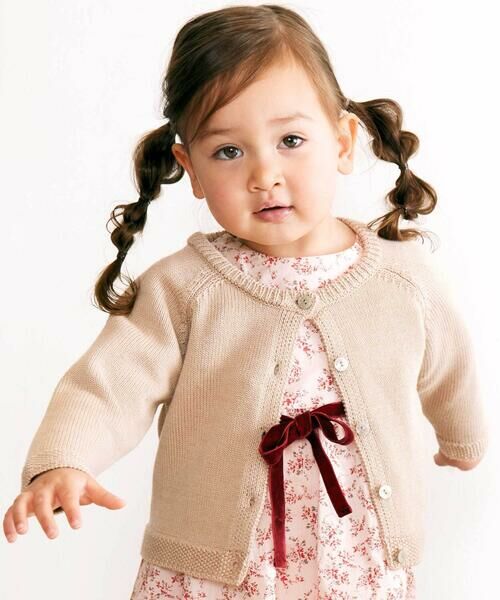 BeBe/ׂ N[lbNjbgJ[fBK(80~100cm) x[W 90cm