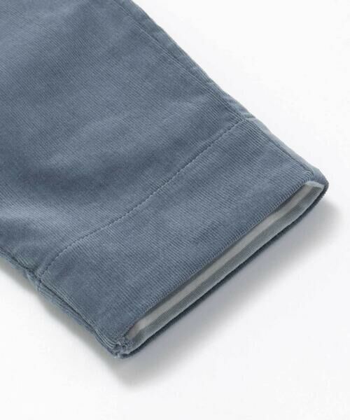 BeBe / べべ チノ・ワークパンツ | シャツコール裾ボーダーテーパードパンツ(80~100cm) | 詳細7