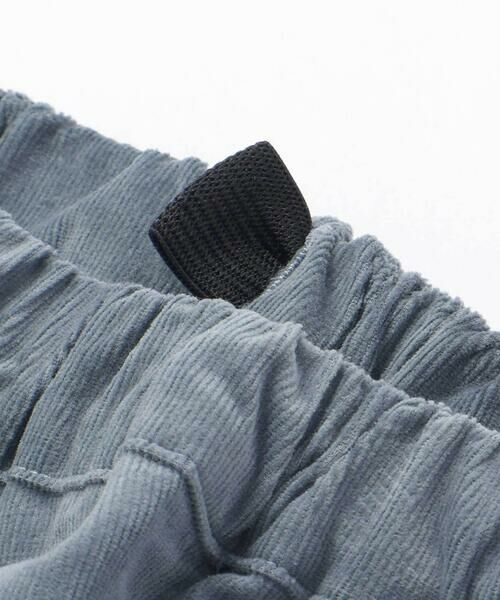 BeBe / べべ チノ・ワークパンツ | シャツコール裾ボーダーテーパードパンツ(80~100cm) | 詳細9