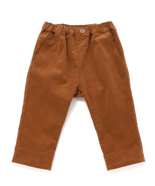 BeBe / べべ チノ・ワークパンツ | シャツコール裾ボーダーテーパードパンツ(80~100cm) | 詳細17