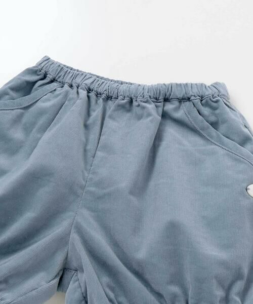 BeBe / べべ ショート・ハーフ・半端丈パンツ | シャツコールカボチャパンツ(80~100cm) | 詳細3