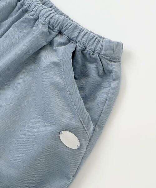 BeBe / べべ ショート・ハーフ・半端丈パンツ | シャツコールカボチャパンツ(80~100cm) | 詳細4