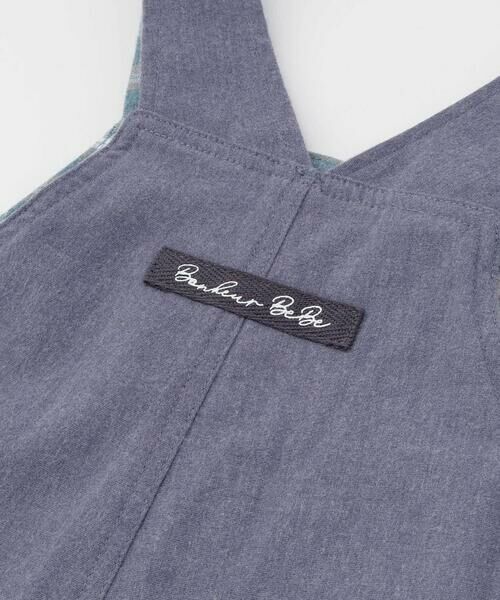 BeBe / べべ サロペット・オールインワン | ネル起毛胸ポケットオーバーオール(80~100cm) | 詳細12