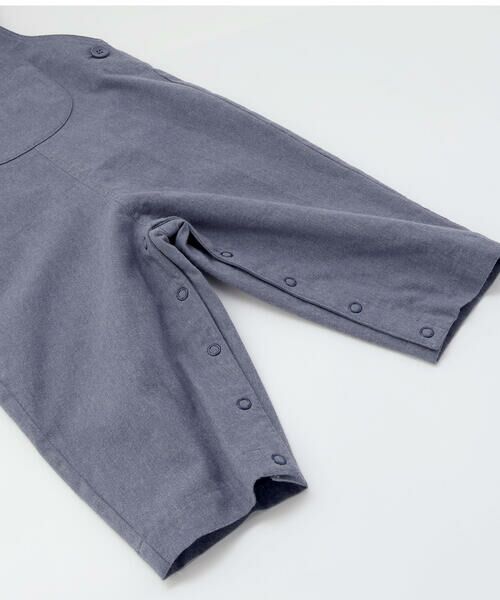 BeBe / べべ サロペット・オールインワン | ネル起毛胸ポケットオーバーオール(80~100cm) | 詳細13