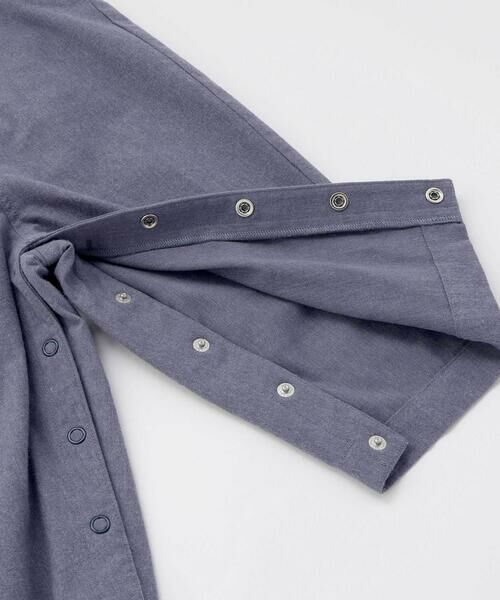 BeBe / べべ サロペット・オールインワン | ネル起毛胸ポケットオーバーオール(80~100cm) | 詳細14