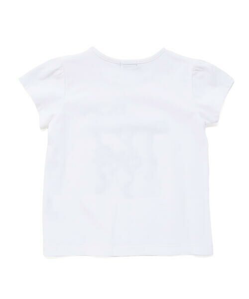 BeBe / べべ カーディガン・ボレロ | ランダムリブ長袖カーディガン+天竺リボンプリント半袖Tシャツセット(90~150cm) | 詳細7