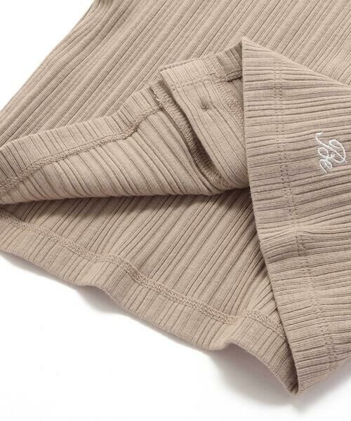 BeBe / べべ カーディガン・ボレロ | ランダムリブ長袖カーディガン+天竺リボンプリント半袖Tシャツセット(90~150cm) | 詳細13