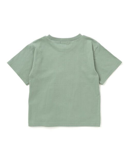 BeBe / べべ Tシャツ | エッフェル塔ロゴ半袖Tシャツ+袖ラインロゴ長袖Tシャツセット(90~150cm) | 詳細13