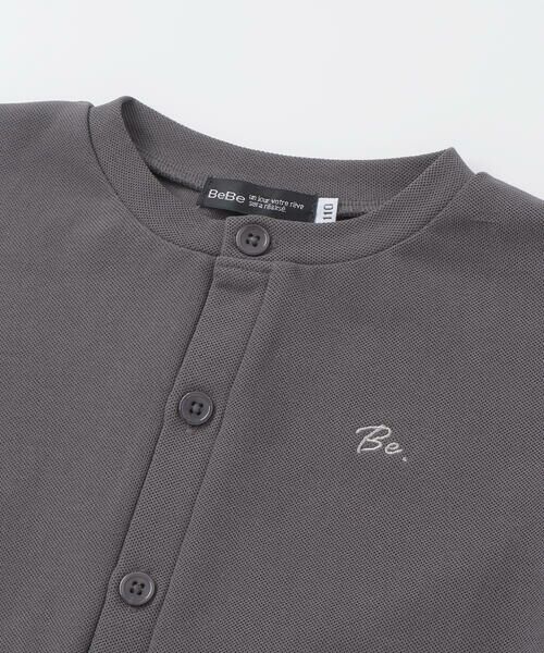 BeBe / べべ カーディガン・ボレロ | カノコ長袖カーディガン+ロゴプリント半袖Tシャツセット(90~150cm) | 詳細11