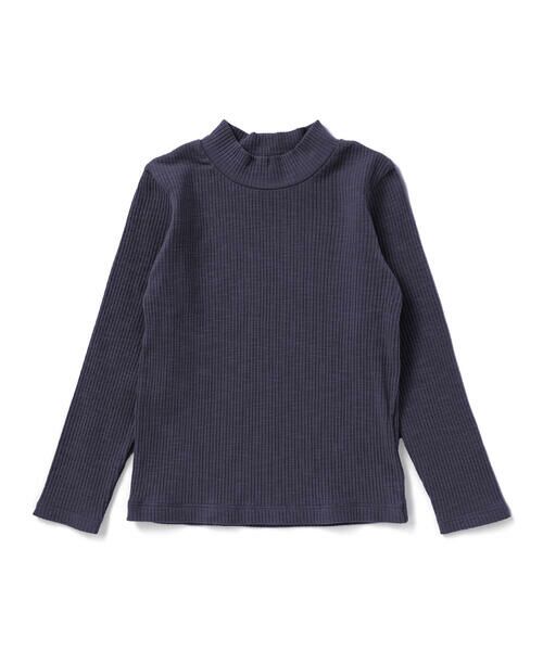 BeBe / べべ Tシャツ | シャギーニットキャミビスチェ+テレコハイネック長袖Tシャツセット(100~150cm) | 詳細11