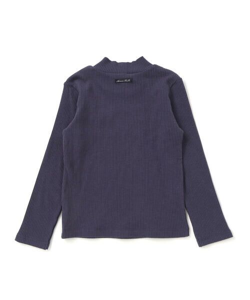 BeBe / べべ Tシャツ | シャギーニットキャミビスチェ+テレコハイネック長袖Tシャツセット(100~150cm) | 詳細12