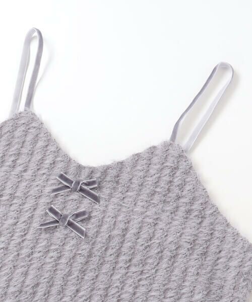 BeBe / べべ Tシャツ | シャギーニットキャミビスチェ+テレコハイネック長袖Tシャツセット(100~150cm) | 詳細14