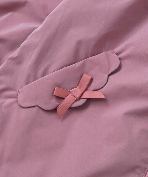 BeBe / べべ ブルゾン | シャイニータフタバックフリルフードブルゾン(90~150cm) | 詳細11