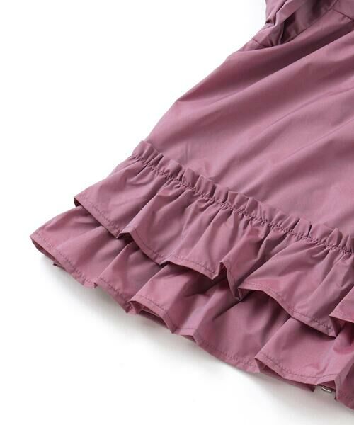 BeBe / べべ ブルゾン | シャイニータフタバックフリルフードブルゾン(90~150cm) | 詳細13