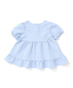 BeBe / べべ シャツ・ブラウス | フクレジャガードフリルパフスリーブブラウス(90~160cm)