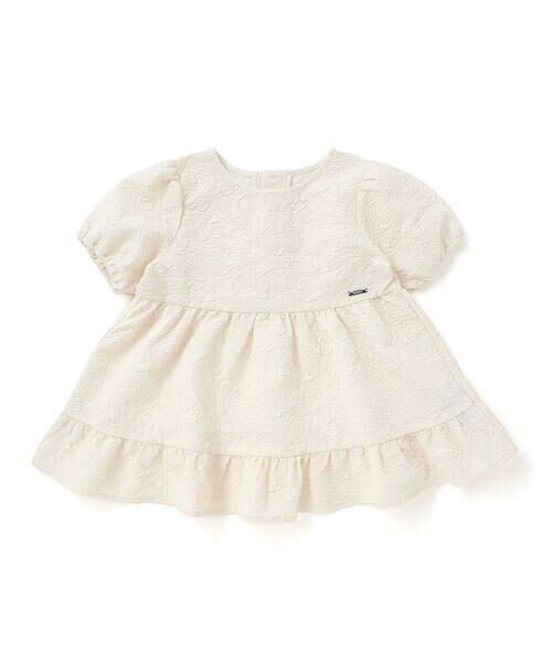 BeBe / べべ シャツ・ブラウス | フクレジャガードフリルパフスリーブブラウス(90~160cm) | 詳細4