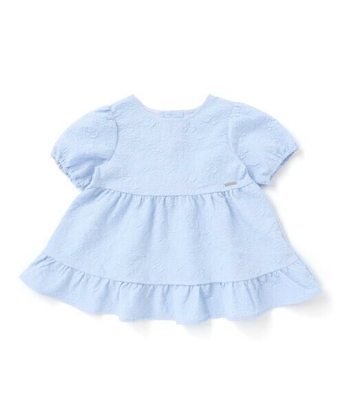 BeBe / べべ シャツ・ブラウス | フクレジャガードフリルパフスリーブブラウス(90~160cm) | 詳細6