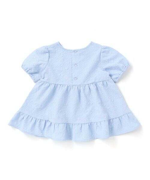 BeBe / べべ シャツ・ブラウス | フクレジャガードフリルパフスリーブブラウス(90~160cm) | 詳細7