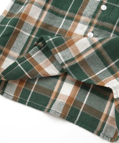 BeBe / べべ シャツ・ブラウス | ネルチェック袖ロールアップ長袖シャツ(100~140cm) | 詳細12