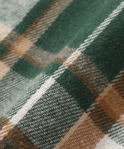 BeBe / べべ シャツ・ブラウス | ネルチェック袖ロールアップ長袖シャツ(100~140cm) | 詳細13