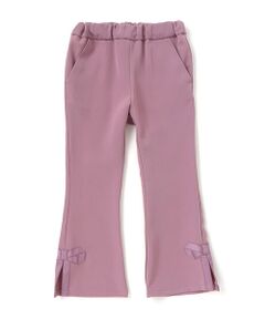 BeBe / べべ チノ・ワークパンツ | リボンスリットダブルクロスロングパンツ(90~160cm)