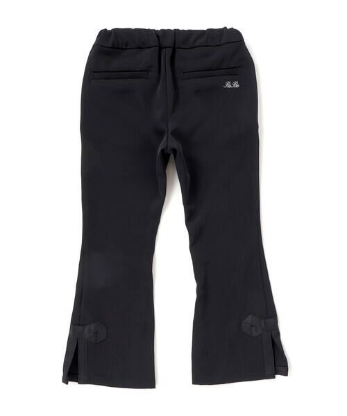 BeBe / べべ チノ・ワークパンツ | リボンスリットダブルクロスロングパンツ(90~160cm) | 詳細4