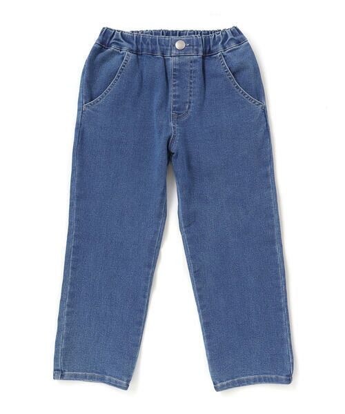 BeBe / べべ デニムパンツ | ストレッチジョグデニムスカラップポケットロングパンツ(90~160cm) | 詳細6