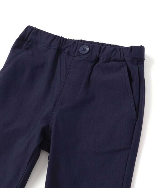 BeBe / べべ チノ・ワークパンツ | ストレッチツイルロゴ刺しゅうスリムロングパンツ(90~150cm) | 詳細6