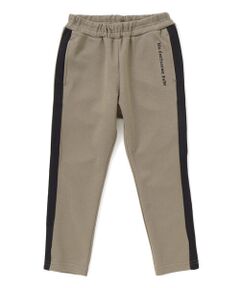 BeBe / べべ チノ・ワークパンツ | ミラノリブサイドラインテーパードロングパンツ(90~150cm)