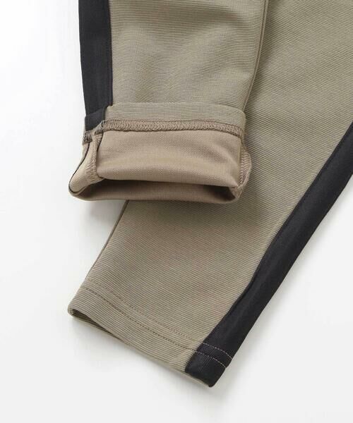 BeBe / べべ チノ・ワークパンツ | ミラノリブサイドラインテーパードロングパンツ(90~150cm) | 詳細11