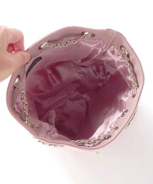 BeBe / べべ ショルダーバッグ | キルティングベロア2wayバケットバッグ | 詳細4